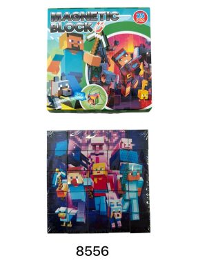 Klocki magnetyczne  minecraft 25 elementów. 6501038