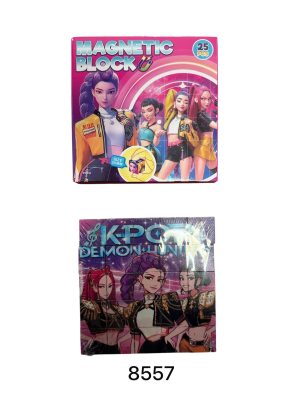 Klocki magnetyczne  kpop 25 elementów. 6501040