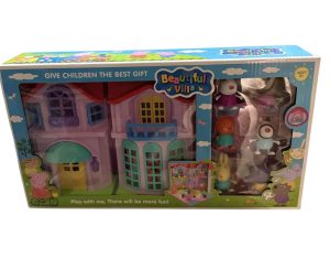 ŚWINKA PEPPA DUŻY ZESTAW DOMEK RODZINNY+8 FIGUREK 6501049