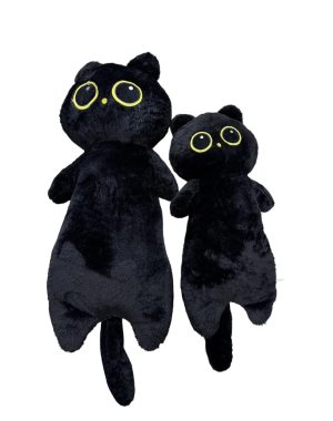 Maskotka pluszowa DoModa Kot 90 cm czarna 6501057