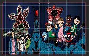 DUŻY ALBUM NA 400 KARTY Stranger Things SEGREGATOR ZAPINANY 1983378