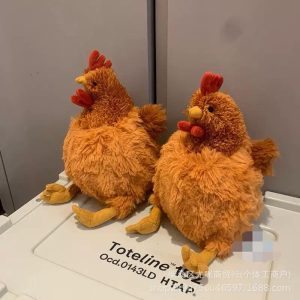 25CM MASKOTKA ZABAWKA PLUSZOWA ZABAWKI KURA KURKA 3361250