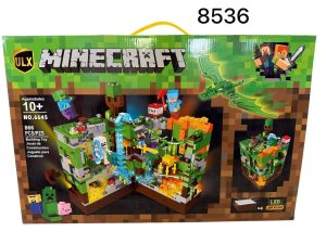 Klocki Magnetic Minecraft LED 1766316