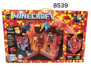 Klocki Magnetic Minecraft LED 1766317