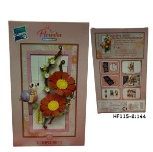 Zabawki Klocki Kwiaty 300PCS 9746223