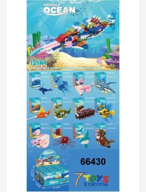 Zabawki Klocki Animals Ocean 9746238