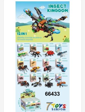 Zabawki Klocki Insect Kingdom 9746241