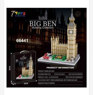 Zabawki Klocki Big Ben Building 4500+PCS 9746244