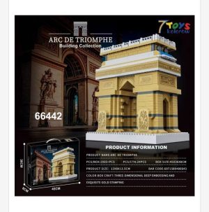 Zabawki Klocki ARC De Triomphe Building 1935+PCS 9746245
