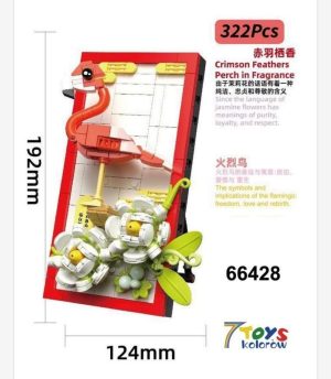 Zabawki Klocki Kwiaty 9746247