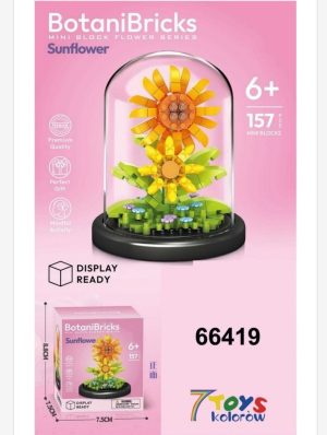 Zabawki Klocki Kwiaty 9746257