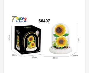 Zabawki Klocki Kwiaty 9746260