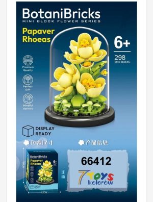 Zabawki Klocki Kwiaty 9746262
