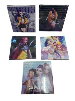 Half diamentowy KPOP Demon Hunters 20X20CM 9894078