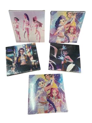 Half diamentowy KPOP Demon Hunters 20X20CM 9894079