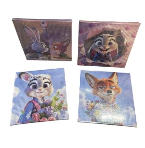 Half diamentowy ZOOTOPIA 20X20CM 9894080