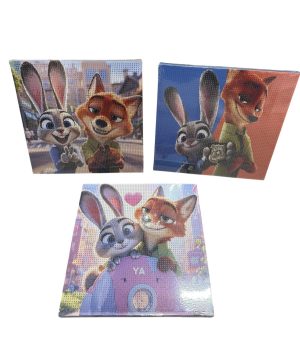 Half diamentowy ZOOTOPIA 30X30CM 9894082