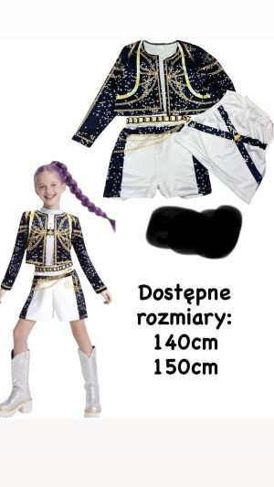 STROJE KOSTIUM KPOP DEMON SIZE-150CM 8781785
