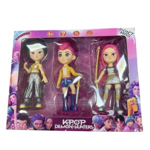 Zestaw figurek KPOP Demon Hunters 3 szt 8781808