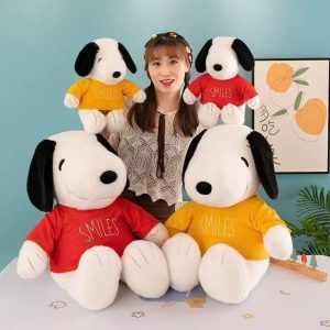 45CM Peluche Snoopy Perro Mediano Amarillo maskotka 8781810