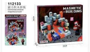 KLOCKI MAGNETYCZNE 147PCS MINECRAFT 1284879