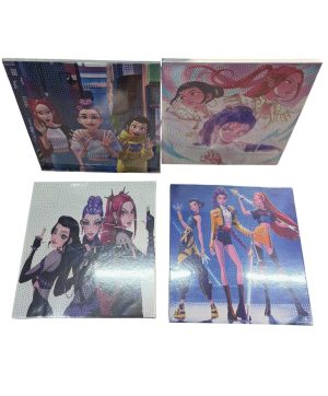 Half diamentowy KPOP Demon Hunters 30 X30CM 1617790