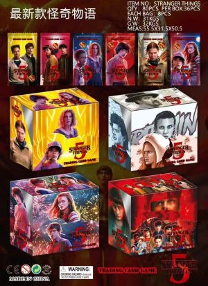 36 SASZETKA Z KARTY  stranger-things BOX 288 KARTY 2720345