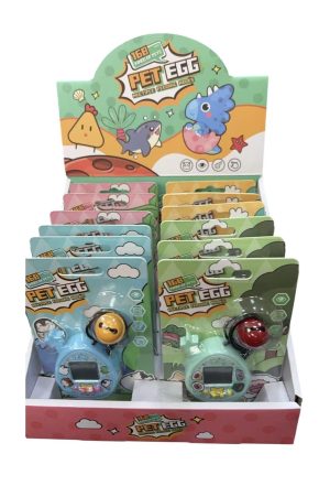 Tamagotchi PET EGG 168w1 – Elektroniczna gra brelok z dźwiękiem 1454553