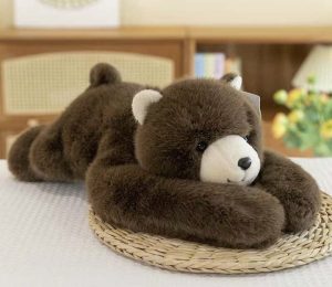 Maskotka PLUSZOWY LEŻĄCA NIEDŻWIEDŻ 60CM 5142992