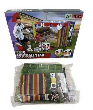 Klocki magnetyczne piłkarskie 119pcs 6725056