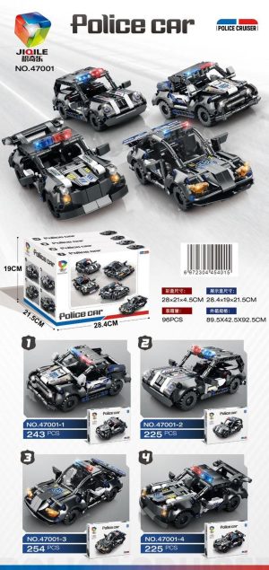 KLOCKI SPORTOWY SAMOCHÓD DLA DZIECI 6139047