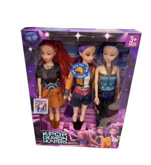 ZESTAW Lalka kpop 3 szt z muzyką. 1685043