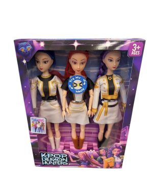 ZESTAW Lalka kpop 3 szt z muzyką. 1685044