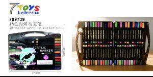 ZESTAW 48PCS markery akrylowe 8064867