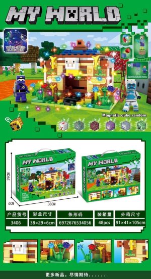 Klocki minecraft ledowe 1303540