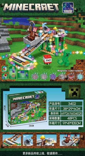 Klocki minecraft ledowe 1303541