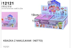 KSIAZKA Z NAKLEJKAMI 1303546