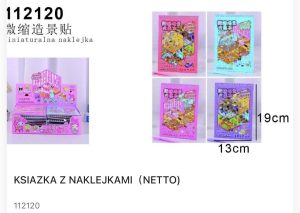 KSIAZKA Z NAKLEJKAMI 1303556