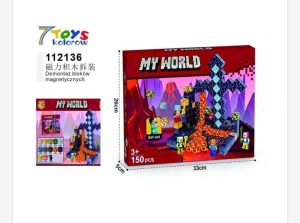 Zabawki Klocki Magnetic Minecraft 4728747