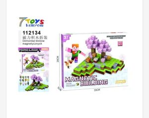 Zabawki Klocki Magnetic Minecraft 4728749