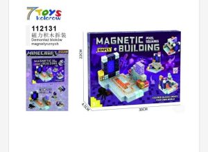 Zabawki Klocki Magnetic Minecraft 4728752