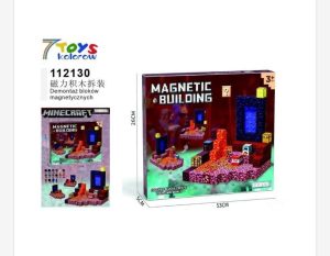 Zabawki Klocki Magnetic Minecraft 4728753