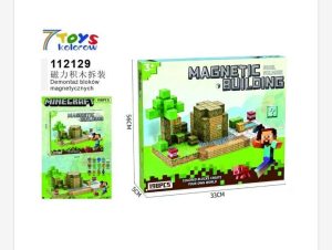 Zabawki Klocki Magnetic Minecraft 4728754