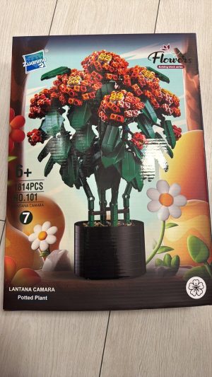 Zabawki Klocki Kwiaty 4728782