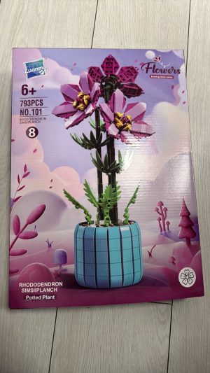 Zabawki Klocki Kwiaty 4728783