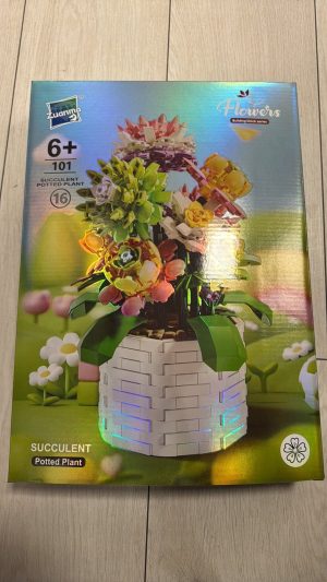 Zabawki Klocki Kwiaty 4728785