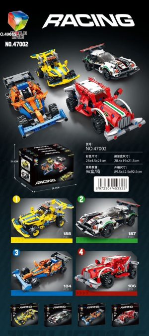 Zabawki Klocki Racing Car 4728794