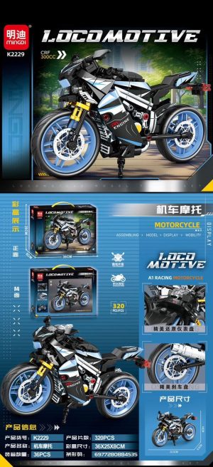 Zabawki Klocki Motorcycle 4728801