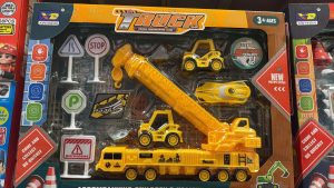 Zestaw Pojazdów Budowlanych dla Dzieci 4728823