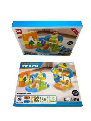 55EL TOR ELEKTRYCZNY KOLEJKA KLOCKI MAGNETYCZNE POCIĄG ANTYGRAWITACYJNY 7104510